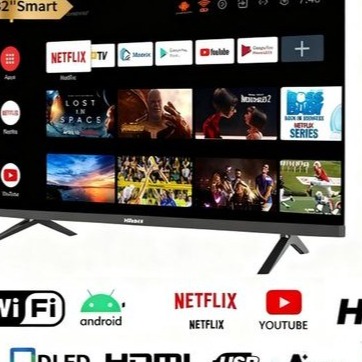 Hikers Android Tv 32'' GH-32GY-HDS - Frameless Android Smart HD LED TV